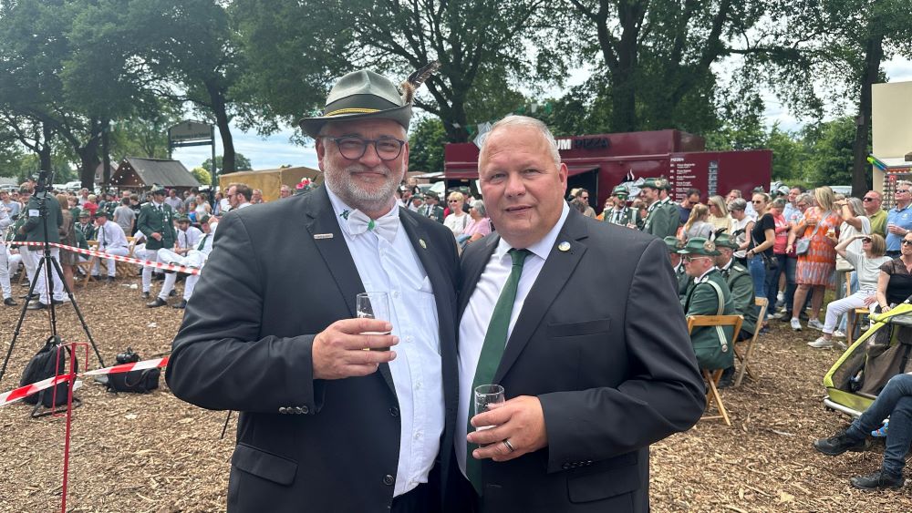 Schützenfest in Dorsten in der Feldmark